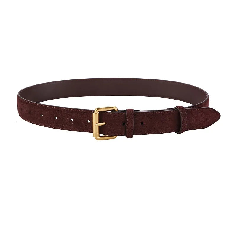 Suede Belt Dresses & Jeans Vintage