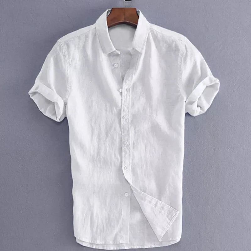 Casual Short Sleeve Shirt Leisure Street Wear
