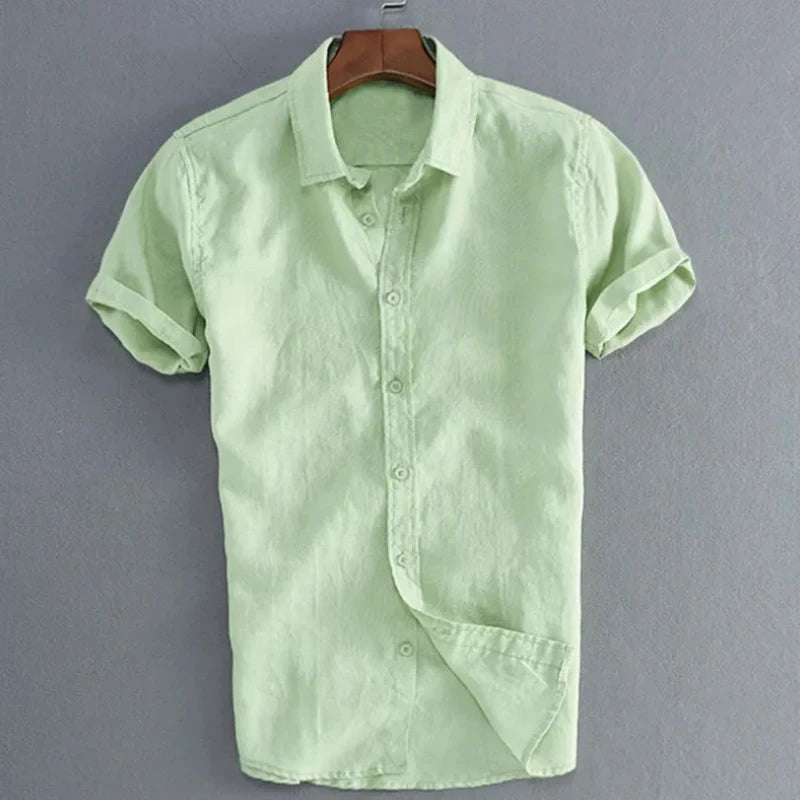 Casual Short Sleeve Shirt Leisure Street Wear