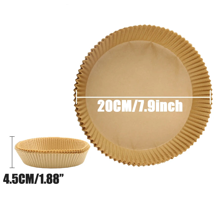 Disposable Baking Paper Liners for Air Fryer – Cooking Made Effortless