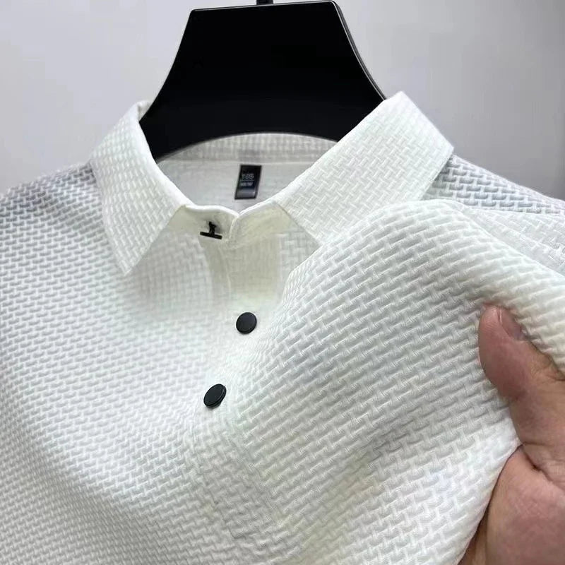 Business Casual Short Sleeved POLO Shirt