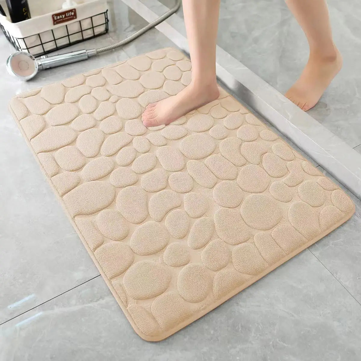 3D Anti-Slip Bathroom Mat – Comfort, Safety & Style at Your Feet