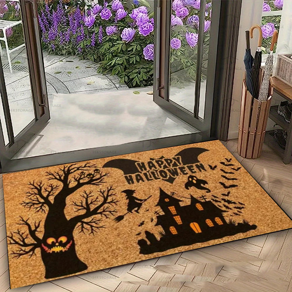 Halloween Doormat Mat Welcome