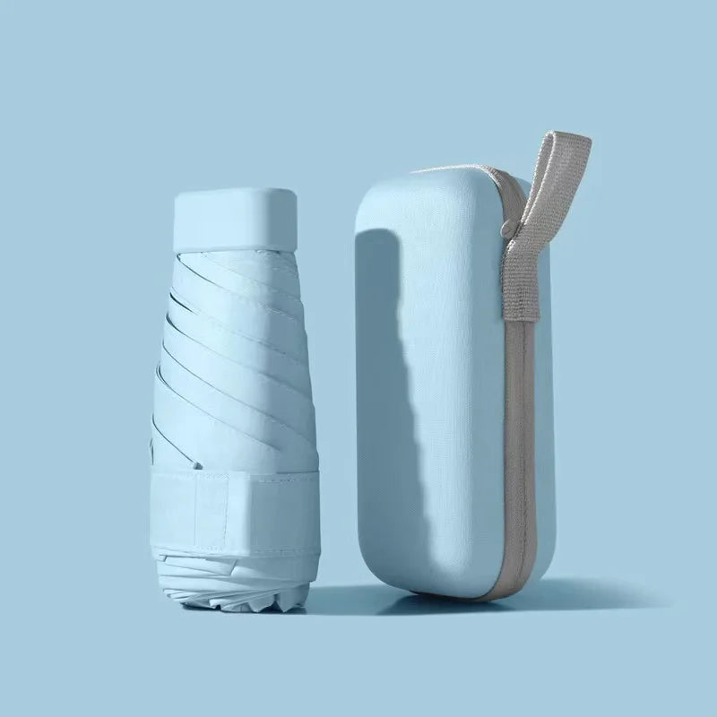 Mini Portable Umbrella – Stylish Protection Against Sun & Rain