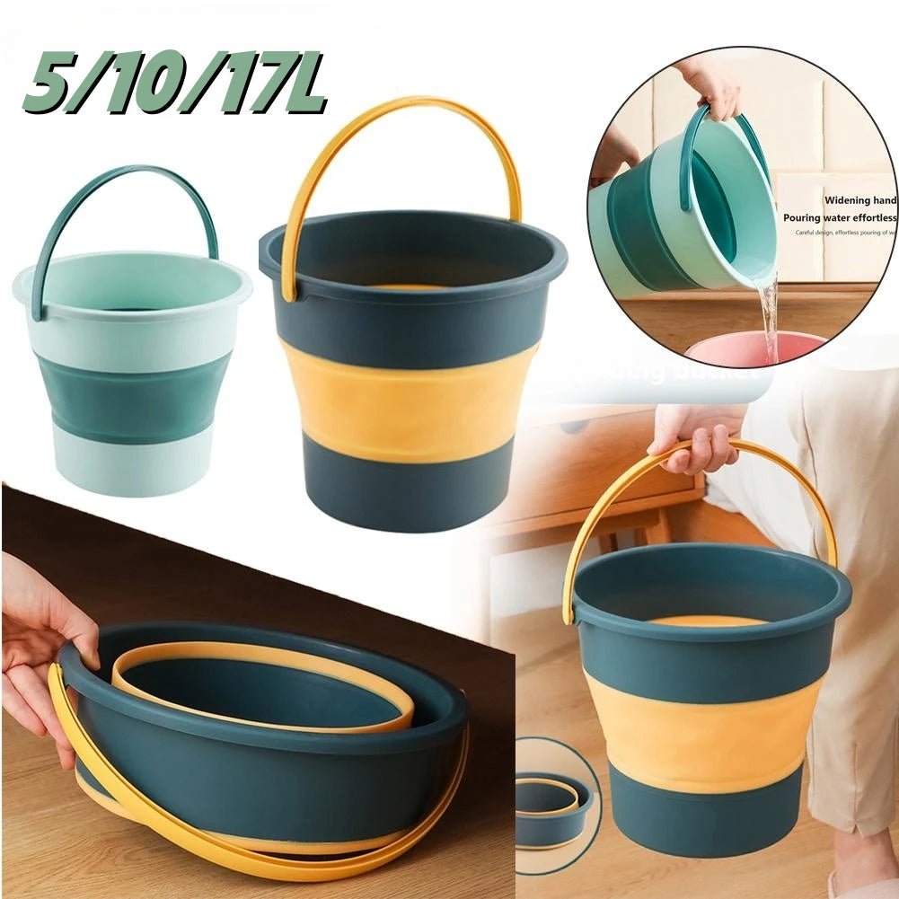Foldable Portable Bucket – Practical, Durable & Versatile Anywhere You Go