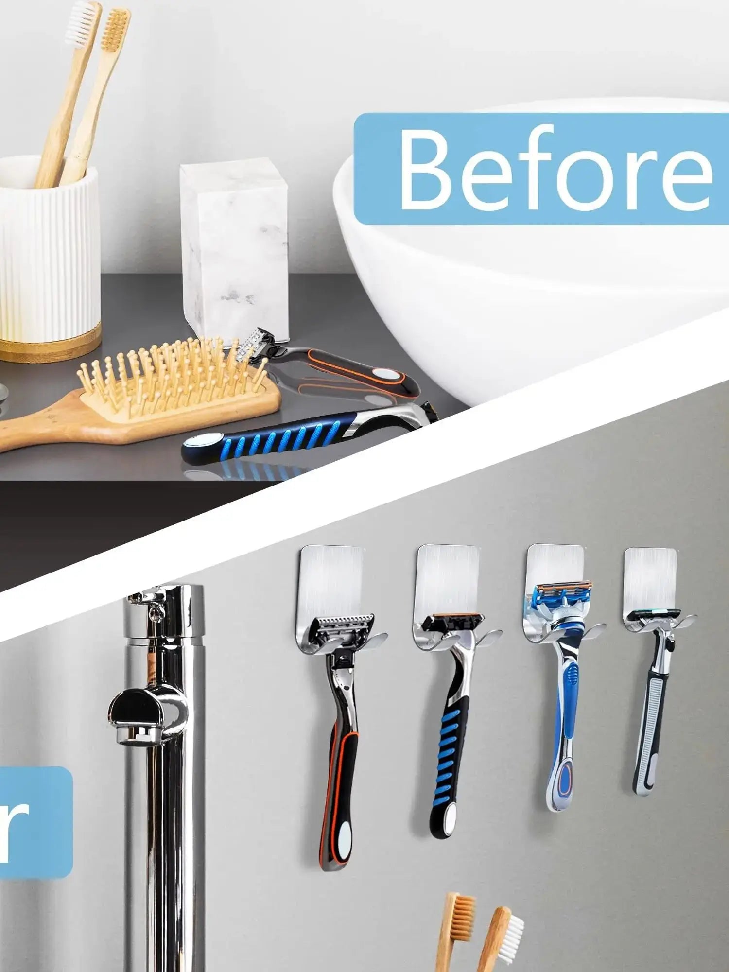 Stainless Steel Razor Holder