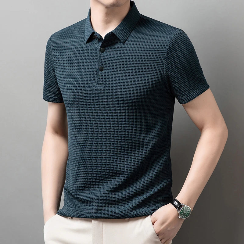 Business Casual Short Sleeved POLO Shirt