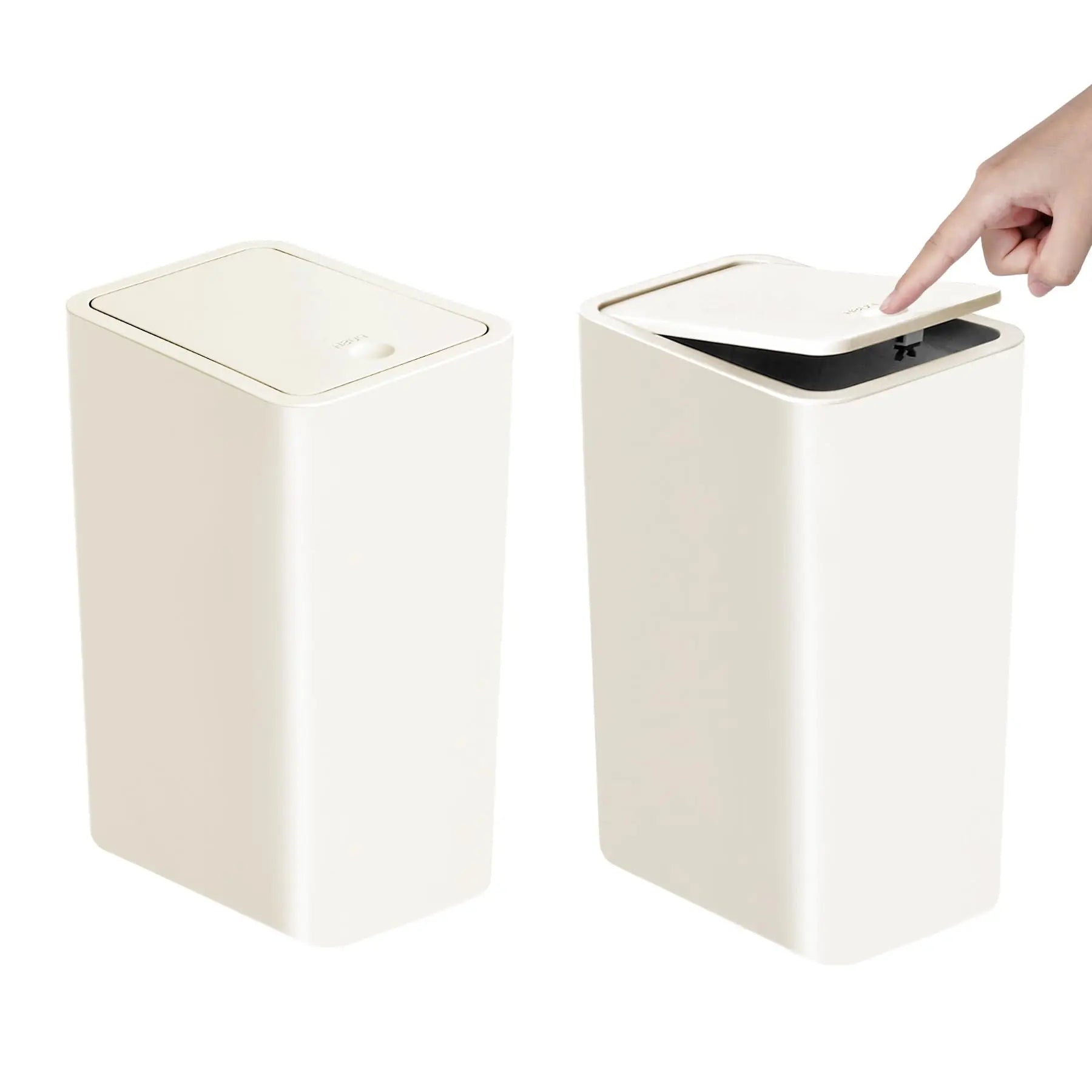 10L Pop-up Lid Bathroom Bin – Modern Design & Everyday Practicality