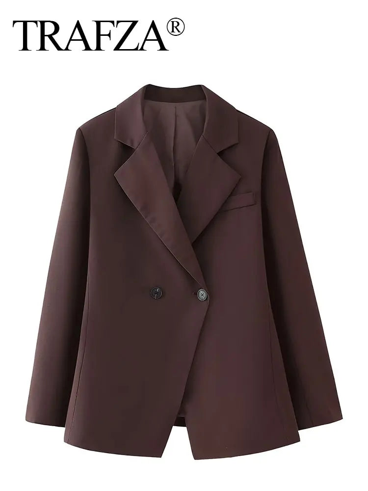 Blazer Lapel Slim Double