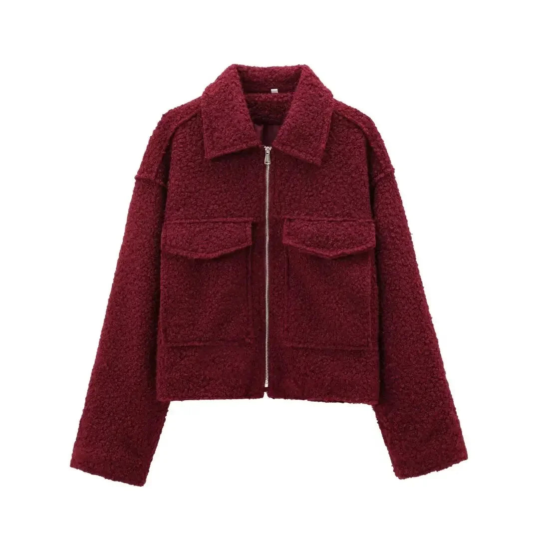 Winter Tweed Jacket Women