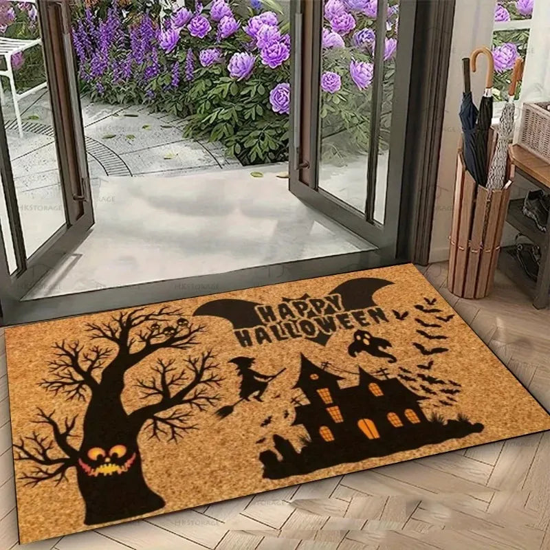 Halloween Doormat Mat Welcome