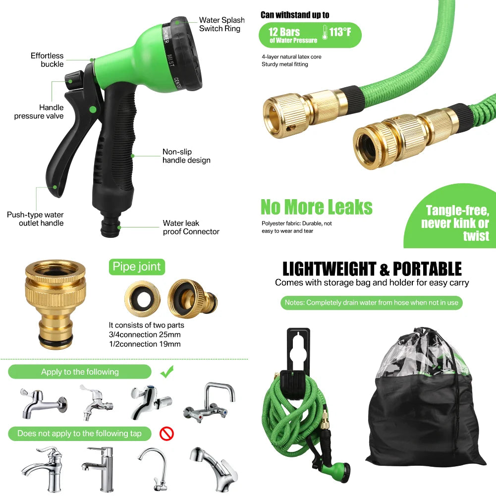 Expandable Garden Hose – Power, Convenience & Durability at Your Fingertips