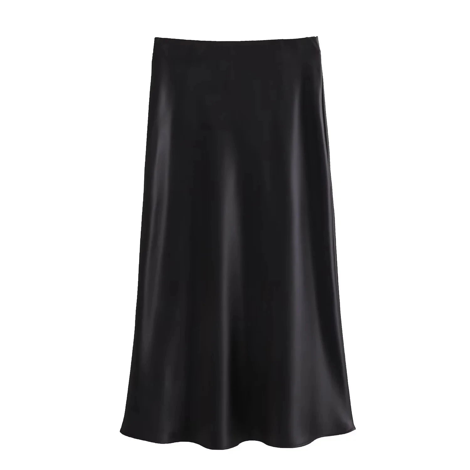 Long Skirt Classic Satin