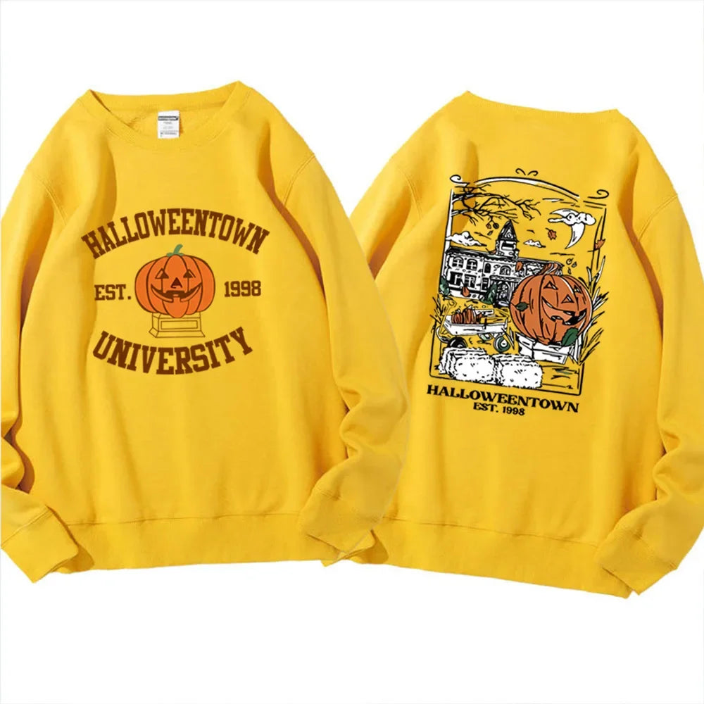 Halloweentown Sweatshirt Printed Pumpkin