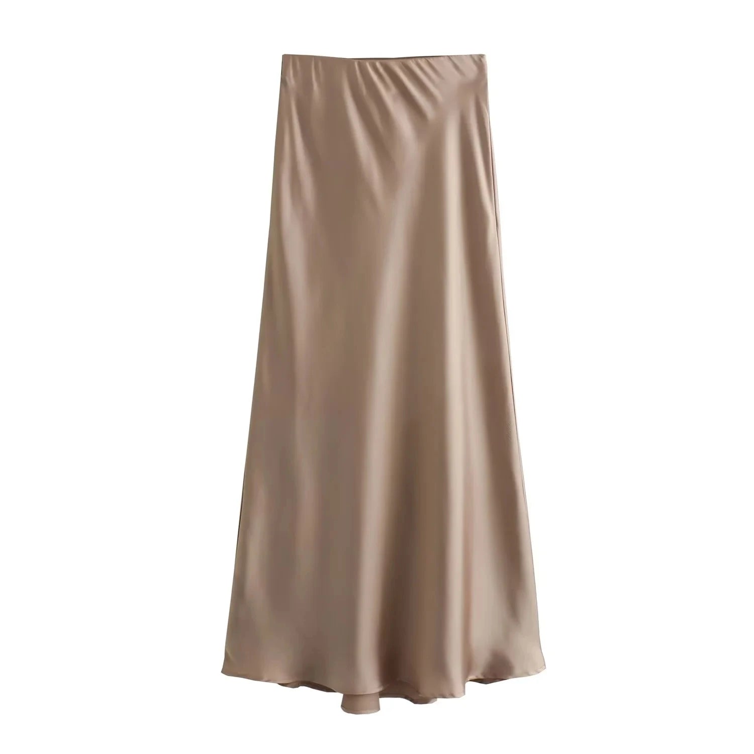 Long Skirt Classic Satin