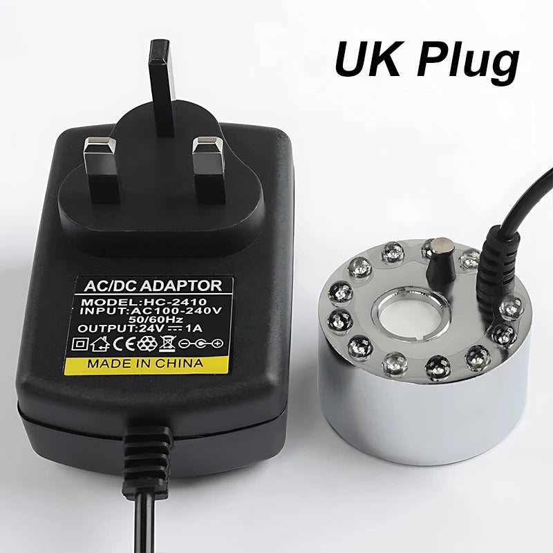 Mini LED Pumpkin Light Fogger Water Fountain