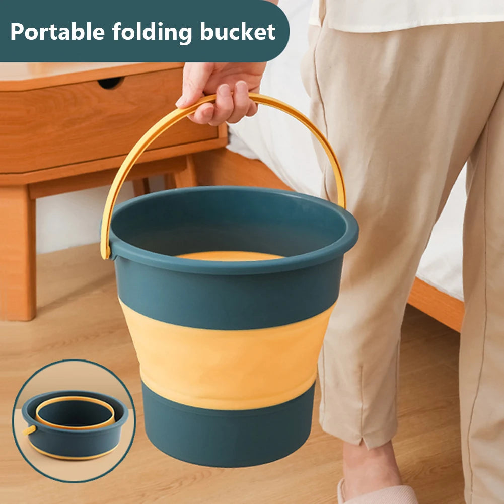Foldable Portable Bucket – Practical, Durable & Versatile Anywhere You Go