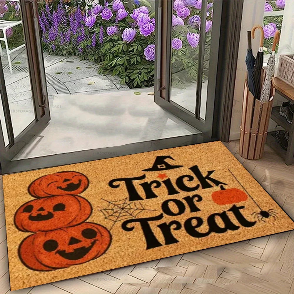 Halloween Doormat Mat Welcome