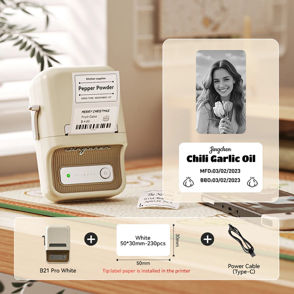 Niimbot B21 Pro portable label printer