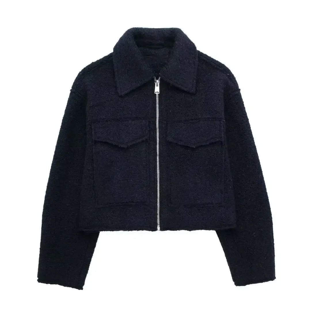 Winter Tweed Jacket Women