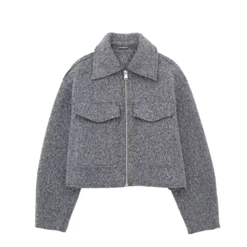 Winter Tweed Jacket Women