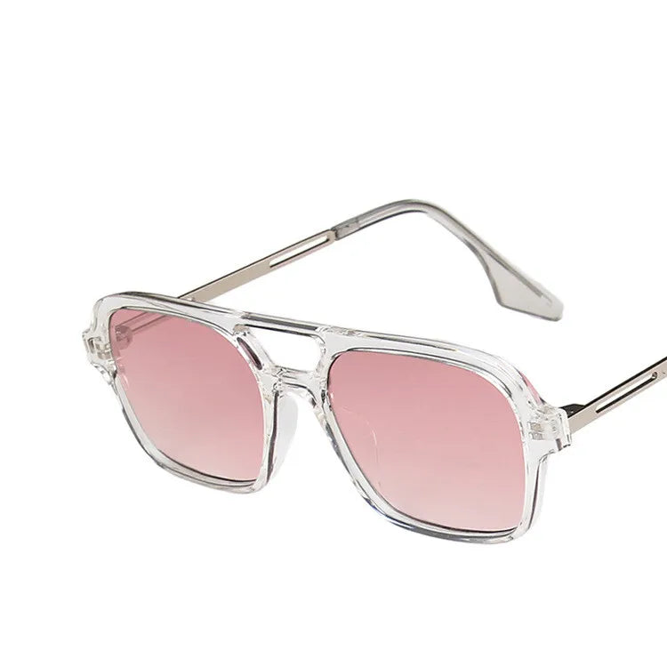 Retro Brand Small Rectangle Sunglasses