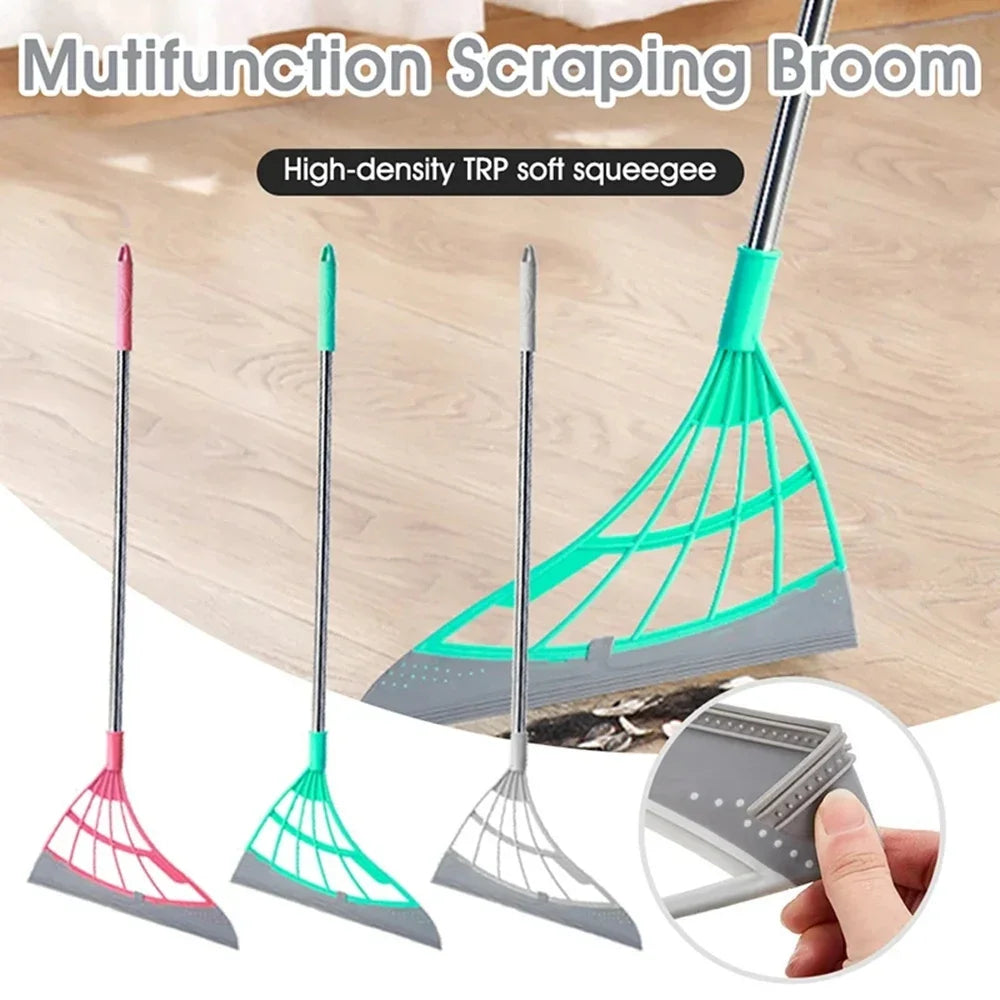 Multifunction Silicone Scraper Broom – Smart, Quick & Effortless Cleaning