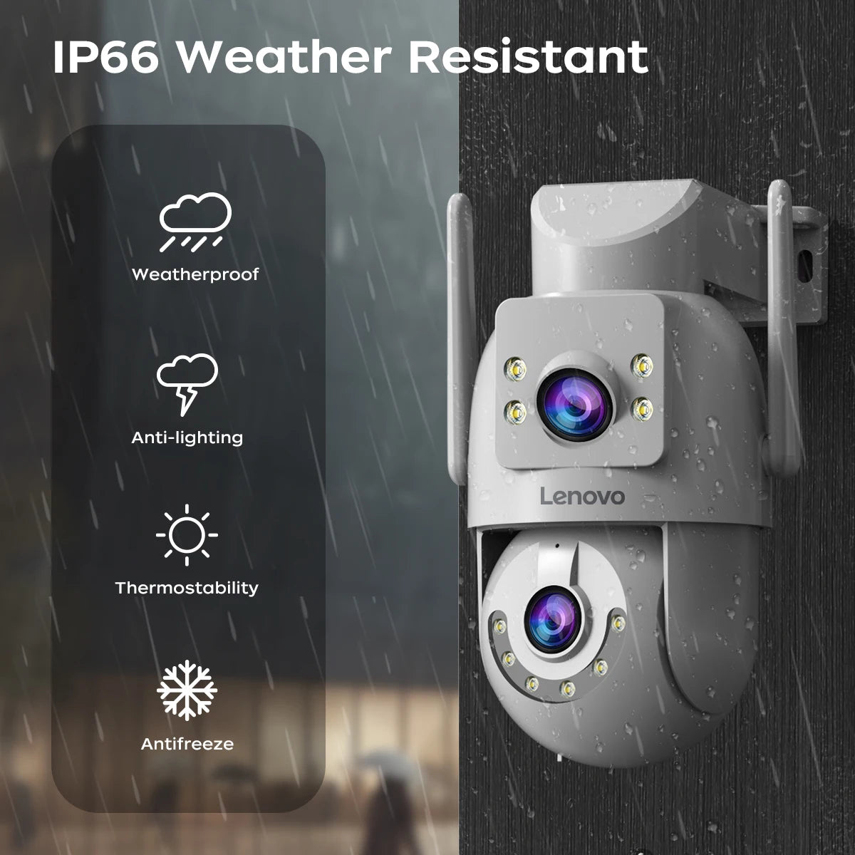 Lenovo 4K Wi-Fi 5G PTZ Surveillance Camera – Smart Security for Your Home & Business