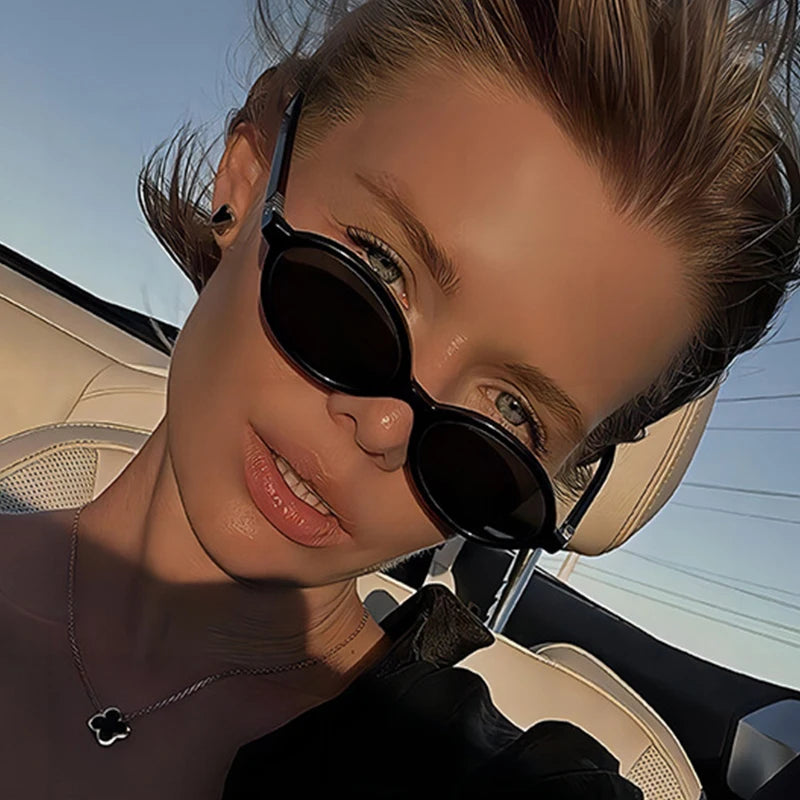 Small Oval Sunglasses