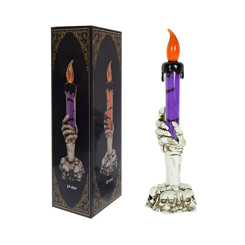 Halloween Led Candles Skeleton Ghost Hands