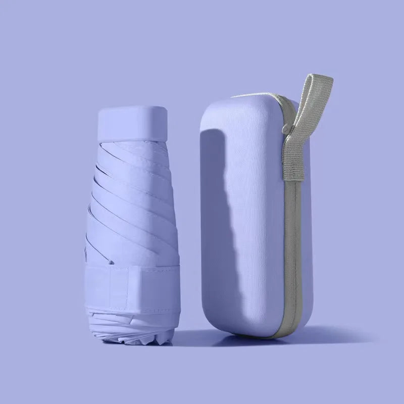 Mini Portable Umbrella – Stylish Protection Against Sun & Rain