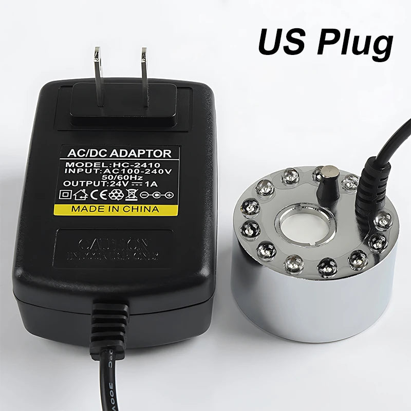 Mini LED Pumpkin Light Fogger Water Fountain