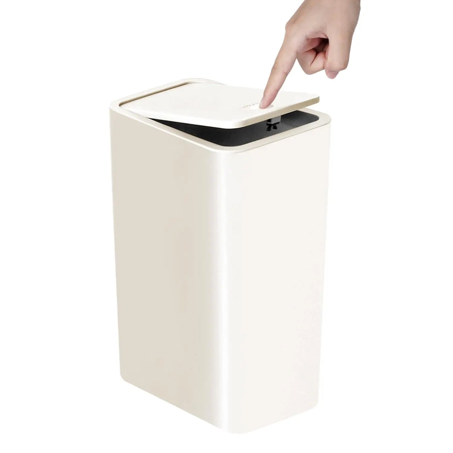 10L Pop-up Lid Bathroom Bin – Modern Design & Everyday Practicality