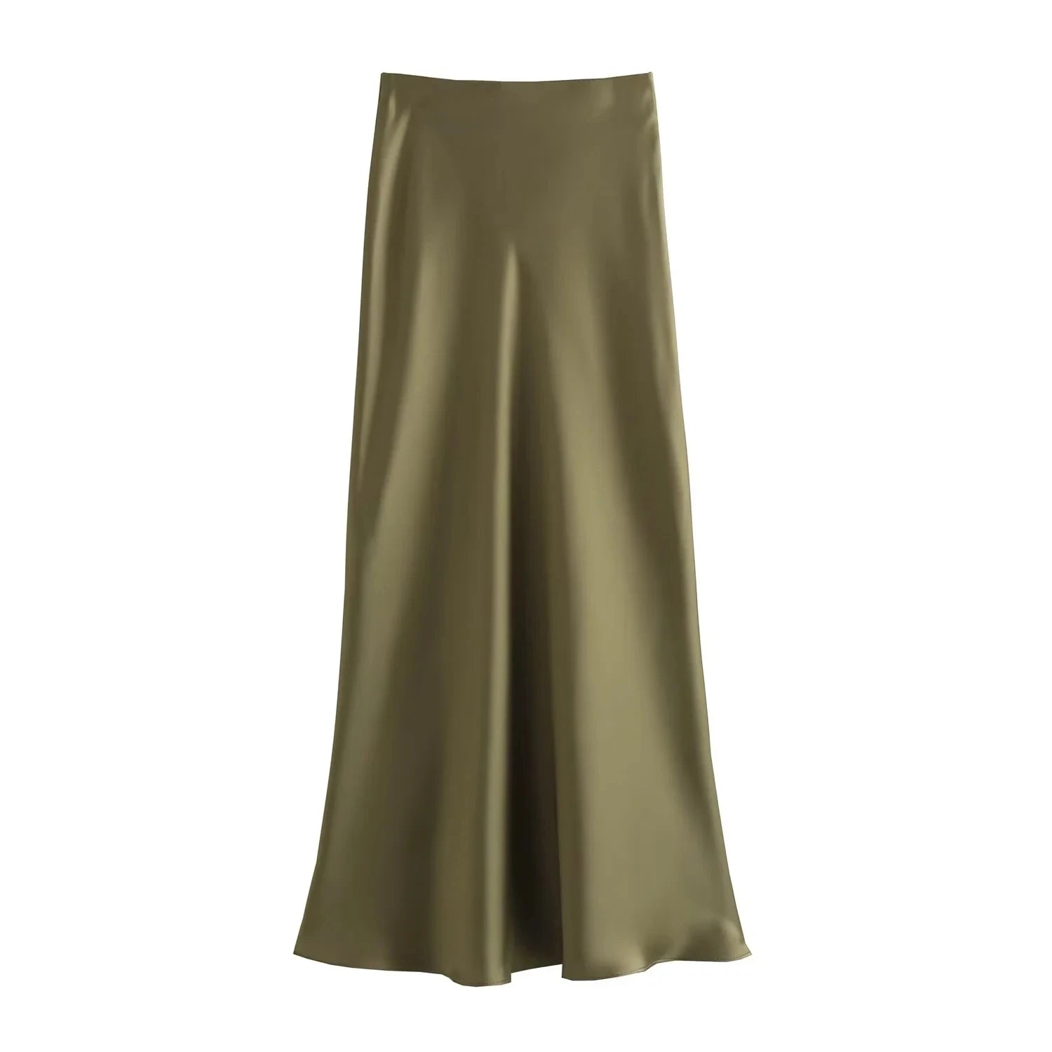 Long Skirt Classic Satin