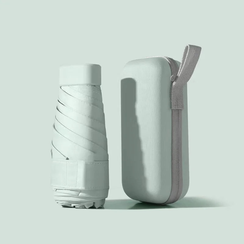 Mini Portable Umbrella – Stylish Protection Against Sun & Rain