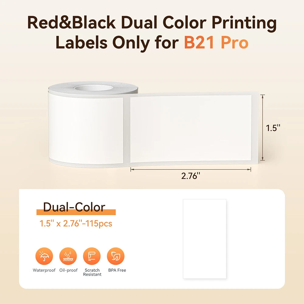 Niimbot B21 Pro portable label printer