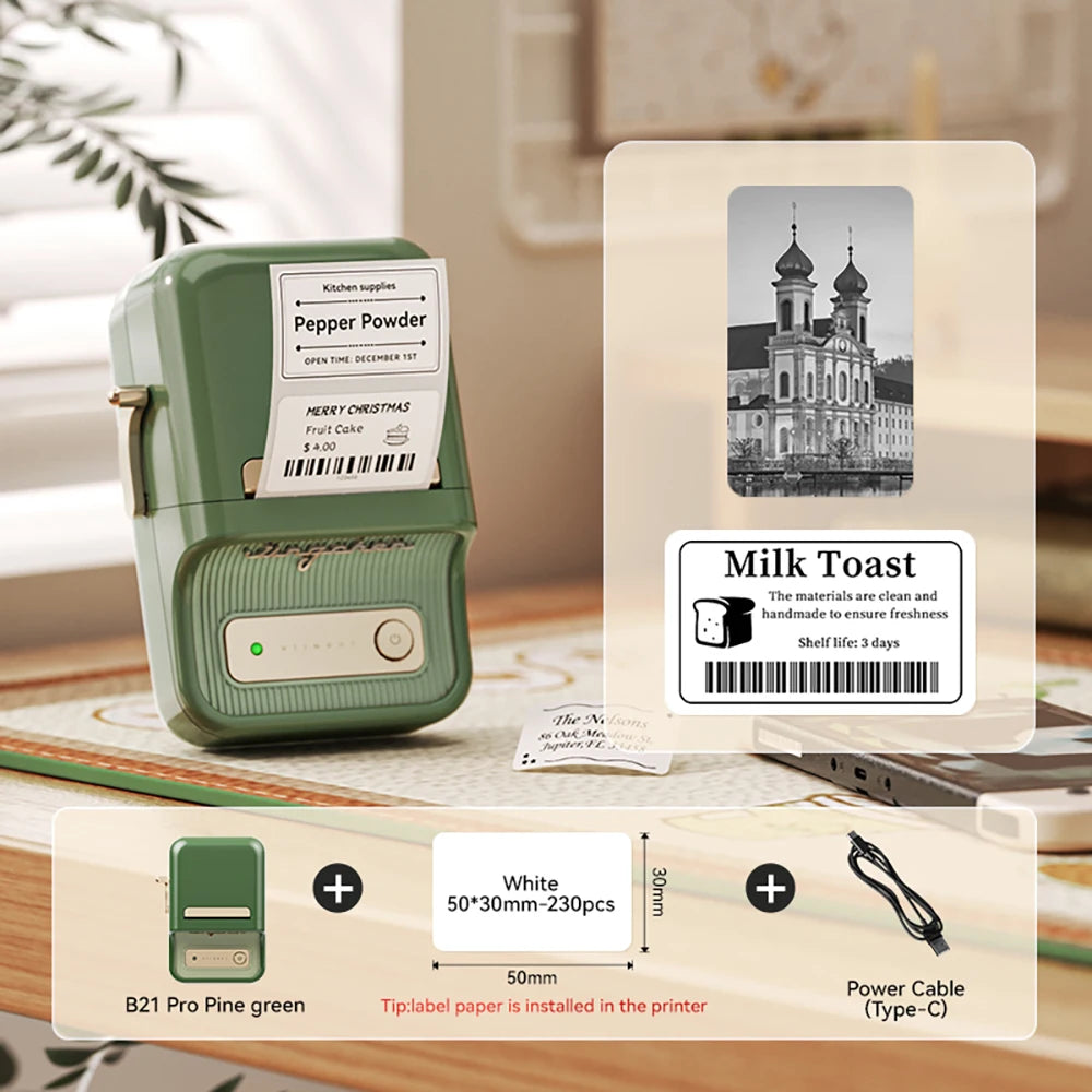 Niimbot B21 Pro portable label printer