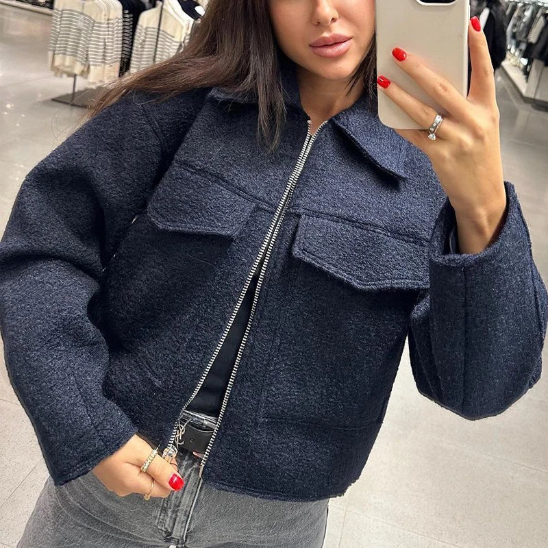 Winter Tweed Jacket Women