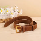 Suede Belt Dresses & Jeans Vintage