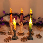 Halloween Led Candles Skeleton Ghost Hands