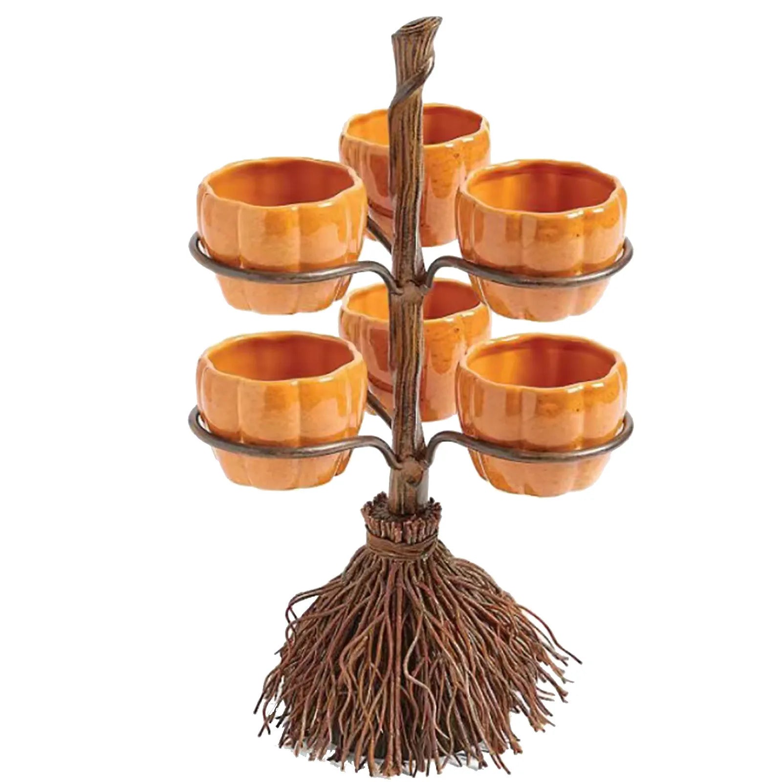 Halloween Pumpkin Snack Bowl Rack Fruit