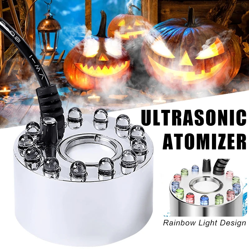 Mini LED Pumpkin Light Fogger Water Fountain