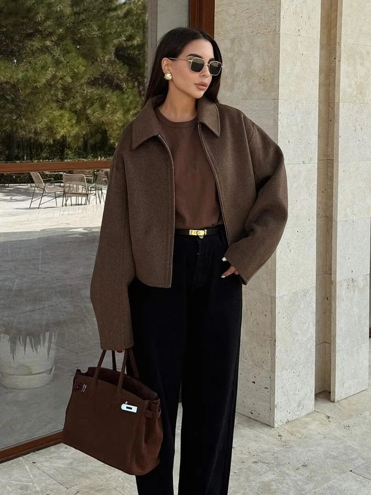 Jacket Brown Essence