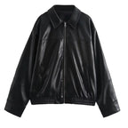 Women's Jackets Faux Bomber