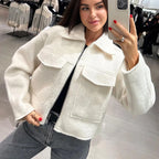 Winter Tweed Jacket Women