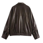 Women's Jackets Faux Bomber