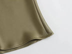 Long Skirt Classic Satin