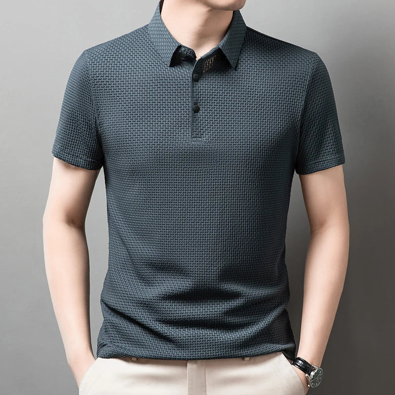 Business Casual Short Sleeved POLO Shirt