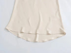 Long Skirt Classic Satin