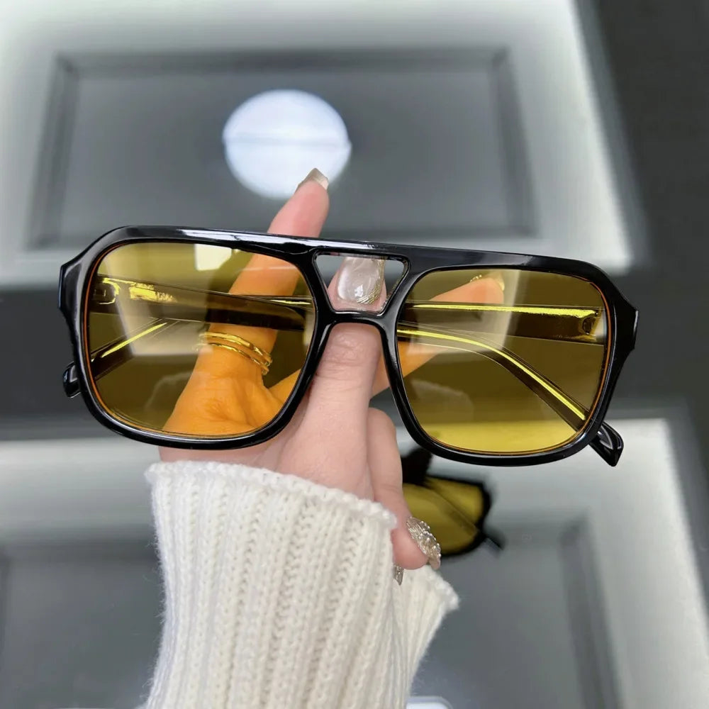 Vintage Square Sunglasses